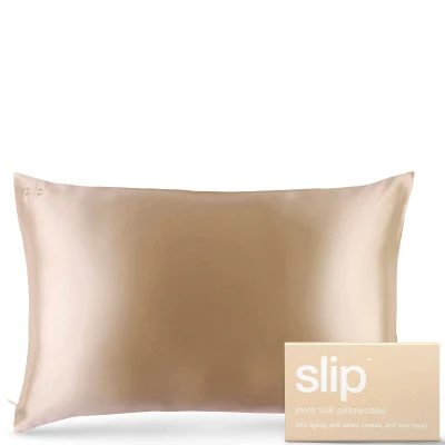 Image of Slip Silk Pillowcase Queen (Various Colours) Charcoal