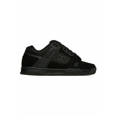 Image of DC Shoes STAG Trainers, Size: 6, Black/gum Leather