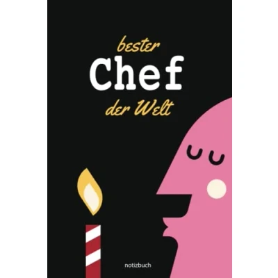 Image of Geschenk Chef Notizbuch: Notizbuch als für den besten A5 / liniert 120 Seiten Tagebuch Terminplaner Geschenkidee zum ... Mann Abschied Abschiedsgeschenk