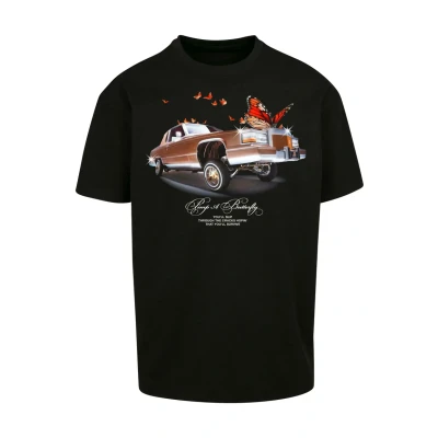 Image of Upscale by Mister Tee PIMP A Print Tshirt, Men&#039;s, Size: Large, Black