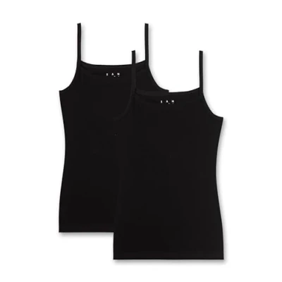 Image of Sanetta 2 PACK Undershirt for kids, Size: 15 16y, Super black