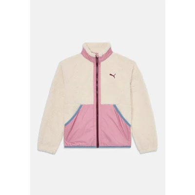 Image of Puma Hybrid jacket Unisex Fleece for kids, Size: 16y (15 16y), Alpine snow