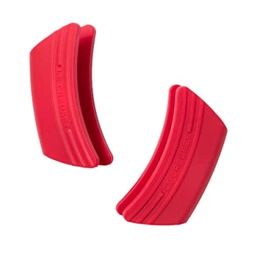 Image of Le Creuset Handles Cherry Red Silicone 12 x 6 cm 2 pcs.