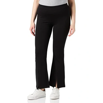 Image of JDY Jdypretty SLIT PANT Trousers, Women&#039;s, Size: Sx32, Black