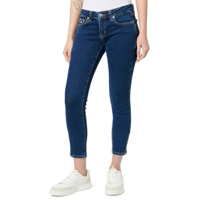 Image of Tommy Jeans Sophie SKN ANK ZIP Skinny Fit, Women&#039;s, Size: 29x34, Denim dark