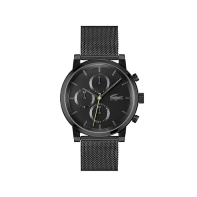 Image of Lacoste Replay Watch, Men&#039;s, Size: One Size, Black