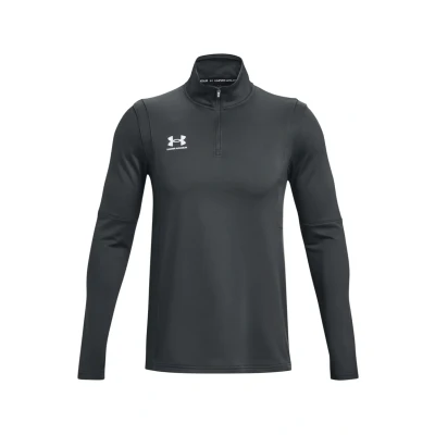 Image of Under Armour Challenger Midlayer Long sleeved top, Men&#039;s, Size: Medium, Castlerock white