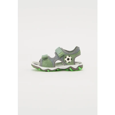 Image of Superfit MIKE Sandals for kids, Size: 2, Hellgrün/hellgrau Leather and textile