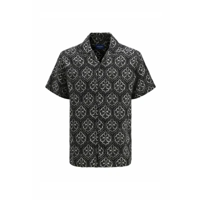 Image of Jack &amp; Jones Jjesummer Shirt, Men&#039;s, Size: Large, Black