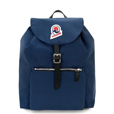 Image of Invicta Unisex Alpino Heritage Patch Backpack (pack of 1), Blue (Ll), One Size, Vintage