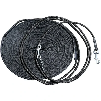 Image of Harry&#039;s Horse double lunging draw reins black