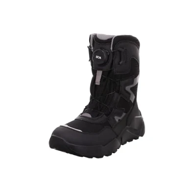 Image of Superfit Rocket Winter boots for kids, Size: 12.5K, Schwarz/grau Textile/synthetics