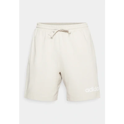 Image of adidas Sportswear Essentials Linear Single Short Sports shorts, Men&#039;s, Size: XS, Alumina/white