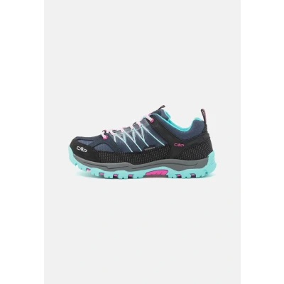 Image of CMP Rigel LOW WP Hiking shoes for kids, Size: 12K, Blue/acqua Leather and textile