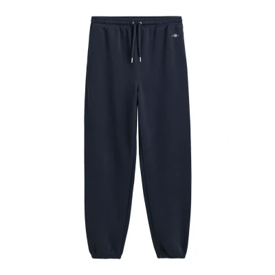 Image of GANT Women&#039;s Reg Shield Sweatpants Casual Pants, Evening Blue, XS