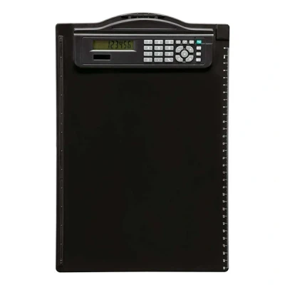 Image of MAUL A4 Clipboard Calculator calculators (Pocket, Battery/Solar, Basic calculator, Black, Plastic, 230 x 28 340 mm)