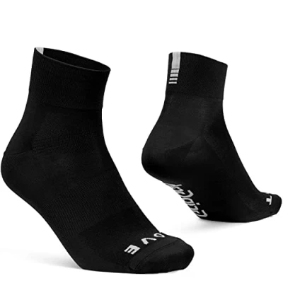 Image of Gripgrab Lightweight Summer Socks Unisex Socks, Size: Large, Black