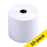 Image of Exacompta Ref 40592E Cash Register with Calculator Rolls (Pack of 10 Rolls) 57mm Width x 40m Length, Suitable for Shops, Kiosks, Cafés, Restaurants, Card Payments