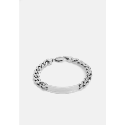 Image of Tommy Hilfiger Clash Bracelet silvercoloured, Men&#039;s, Size: One Size, Silver coloured