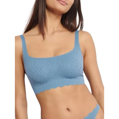 Image of Sloggi FEEL Bliss Bustier, Women&#039;s, Size: XS, Azura blue