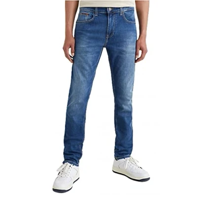 Image of Tommy Jeans Men&#039;s Denim Pants, Blue (Wilson Mid Stretch), 34W / 32L