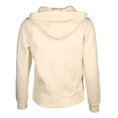 Image of GANT Tonal Shield ZIP Hoodie Zipup sweatshirt, Women&#039;s, Size: XXL, Beige
