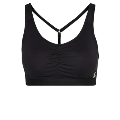 Image of adidas Performance BRA Medium support sports bra, Women&#039;s, Size: XXSxA C, Black