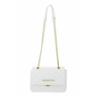 Image of Valentino Bags Ocarina White Crossbody Bag VBS3KK05RBIANCO