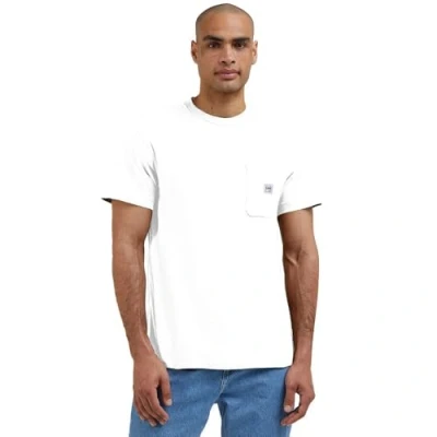 Image of Lee Pocket TEE Basic Tshirt, Men&#039;s, Size: XL, Ecru