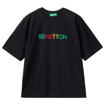 Image of United Colors of Benetton Women&#039;s T Shirt, Multicolour 902, S
