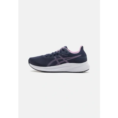 Image of Asics Patriot 13 Road running shoes, Women&#039;s, Size: 5, Midnight/light ube Textile/synthetics