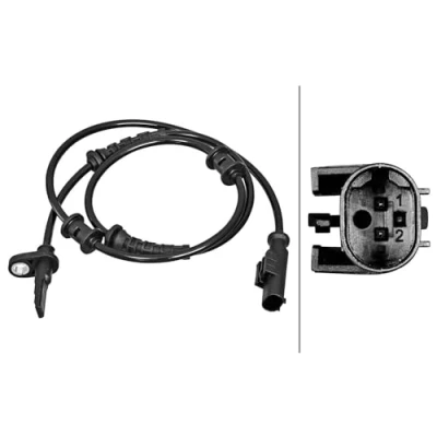 Image of Sensor, wheel speed HELLA 6PU 358 217 261