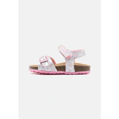 Image of Geox Chalki GIRL Sandals for kids, Size: 5K, Light pink High quality imitation leather