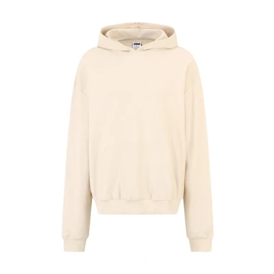Image of Urban Classics Men&#039;s Rib Terry Boxy Hoody Sweatshirt, Softseagrass, S