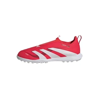 Image of adidas Performance Predator League Astro turf trainers for kids, Size: 2, Lucid red ftwr white core black Synthetics