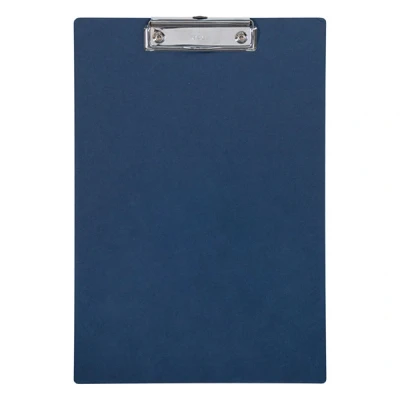 Image of Maul Balance Clipboard A4 Cardboard Writing Board in DIN Format for Hanging Modern Clip Storage of Paper Office, Kitchen and Workshop Blue