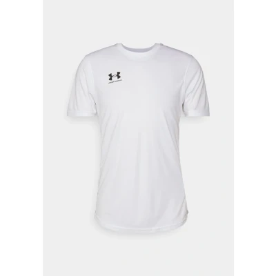 Image of Under Armour Challenger Train Sports Tshirt, Men&#039;s, Size: Medium, White/black
