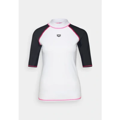 Image of Arena Womens Rash VEST vest, Women&#039;s, Size: Large, White/black