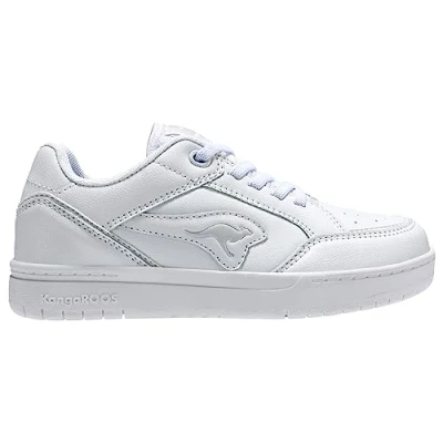 Image of Kangaroos KCP Dallas Trainers for kids, Size: 11.5K, White Imitation leather/ textile