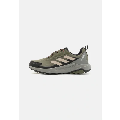 Image of adidas Men&#039;s Terrex Anylander Rain.rdy Hiking Shoes, Olive Strata Wonder Beige Core Black, 9 UK