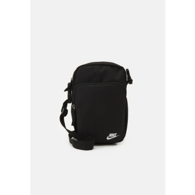 Image of Nike Sportswear Heritage Crossbody Unisex Across body bag, Size: One Size, Black/black/white