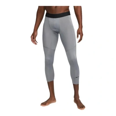 Image of Nike Performance 3/4 sports trousers, Men&#039;s, Size: Medium, Smoke grey/black