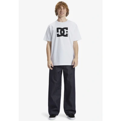 Image of DC Shoes STAR HSS Print Tshirt, Size: Large, White