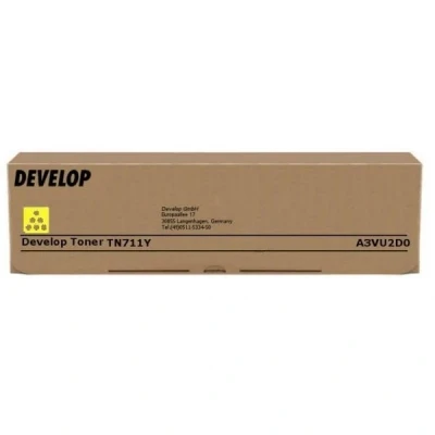 Image of Develop A3VU2D0 Toner and Laser Cartridge for Printers (Develop, ineo +654, Yellow)