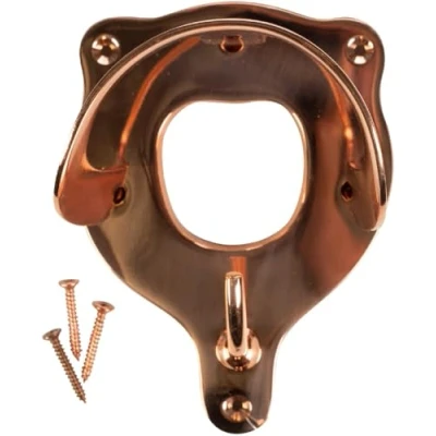 Image of HKM Headstall Hanger made of brass