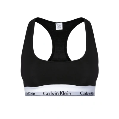 Image of Calvin Klein Underwear Modern Bralette Bustier, Women&#039;s, Size: Medium, White