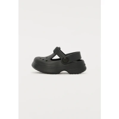 Image of Crocs MARY JANE Unisex Clogs for kids, Size: 7K, Black Synthetics