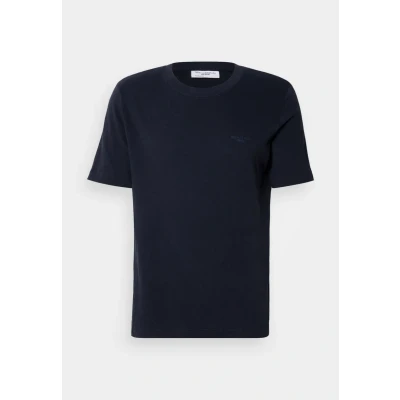 Image of Marc O&#039;Polo Denim Short Sleeve LOGO Print Basic Tshirt, Men&#039;s, Size: Small, Navy teal