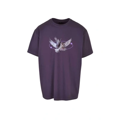 Image of Upscale by Mister Tee VIVE LA Liberte Print Tshirt, Men&#039;s, Size: Large, Purplenight