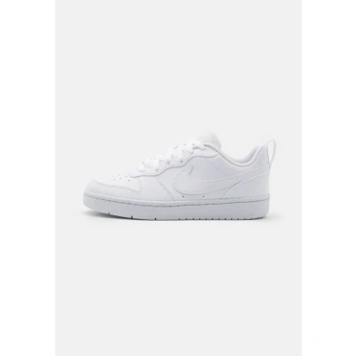 Image of Nike Sportswear Court Borough LOW Recraft (GS Trainers for kids, Size: 3, White Imitation leather/ textile